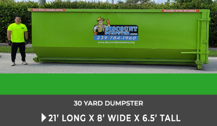 30 Yard Dumpster Rental