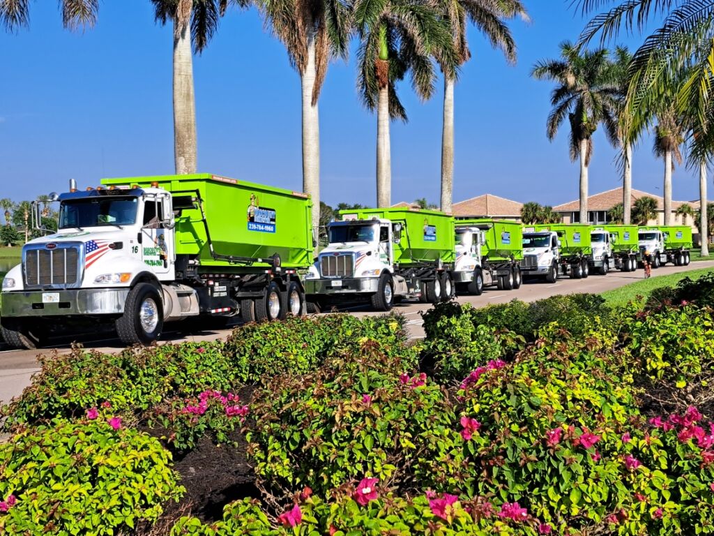 Dumpster rentals in Collier and Lee counties.